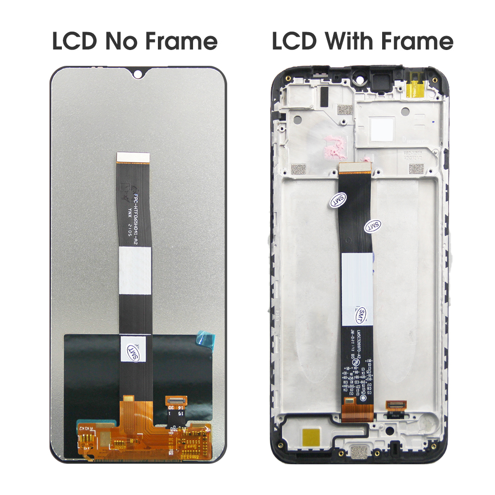 6.5''Original for Xiaomi Poco C3 LCD Display RMX2027 Digitizer مع مجموعة الإطار لاستبدال شاشة POCO C3