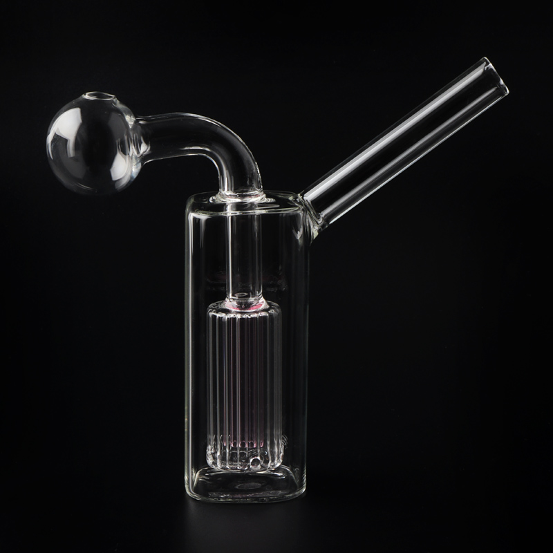 Mini Tragbarer Rauchergerät Bubbler Ölbrenner Glas Percolator Diffusor Wasserleitungen Shisha Bongs Bubbler Recyclingfilter