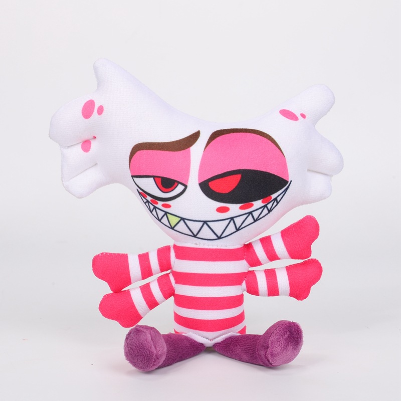 Nieuw Hazbin hotel Extremely Evil Boss perifere pop cadeau Hell Inn Clown knuffel