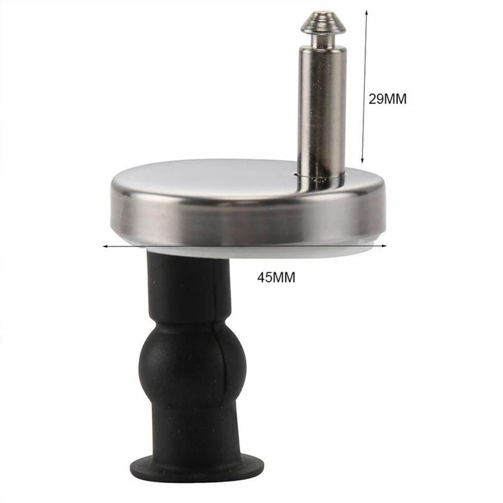 1 쌍의 화장실 좌석 힌지 탑 고정 범위 교체 고무 너트 스크류 WC 블라인드 홀 피팅 퀵 릴리스