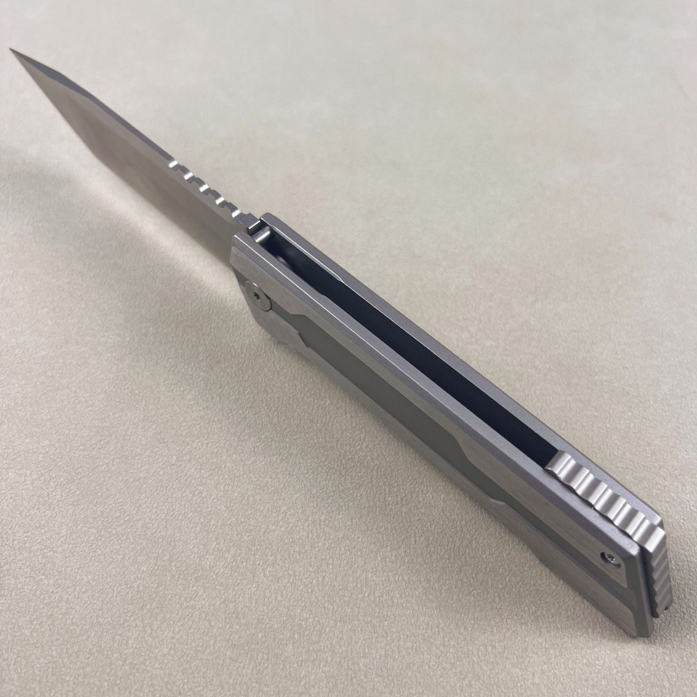 Yeni A6702 Yüksek Kaliteli Palet Katlanır Bıçak D2 Satin Tanto Blade CNC Paslanmaz Çelik Töbaz Yatağı Hızlı Açık EDC Cep Bıçakları Dış Mekan Aracı