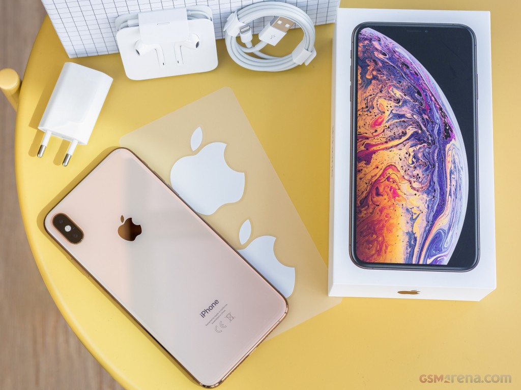 Orijinal kilitsiz iPhone Xs Max Cep Telefonu 4GB RAM 64GB 256GB ROM 6.5 inç Süper Retina OLED MobilePhone