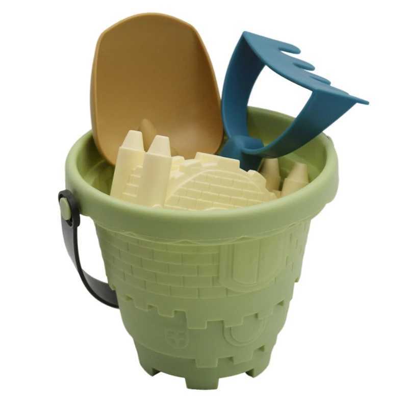 Sand Play Water Fun Baby Summer Beach Sensory Bucket Toys Sand Planing Tool Toys For Children Parent-Children Interactive Beach Water Spela Toy 240402