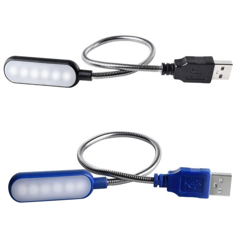 USB Mini LED LUMIÈRES FLEXIBLE LIVRE LIVRE DE NUIT NUILLE LECTURE POUR LA BANQUE POWER BANK Ordinier ordinateur PC Light Night