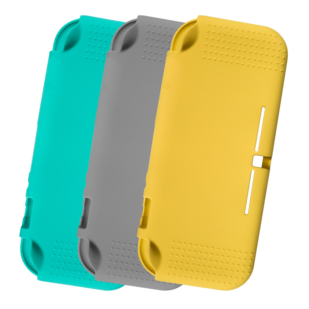 Capa protetora de silicone para Nintend Switch Lite Acessórios de controlador para console de jogos com tudo incluído Capas antiderrapantes com pacote de saco de opp