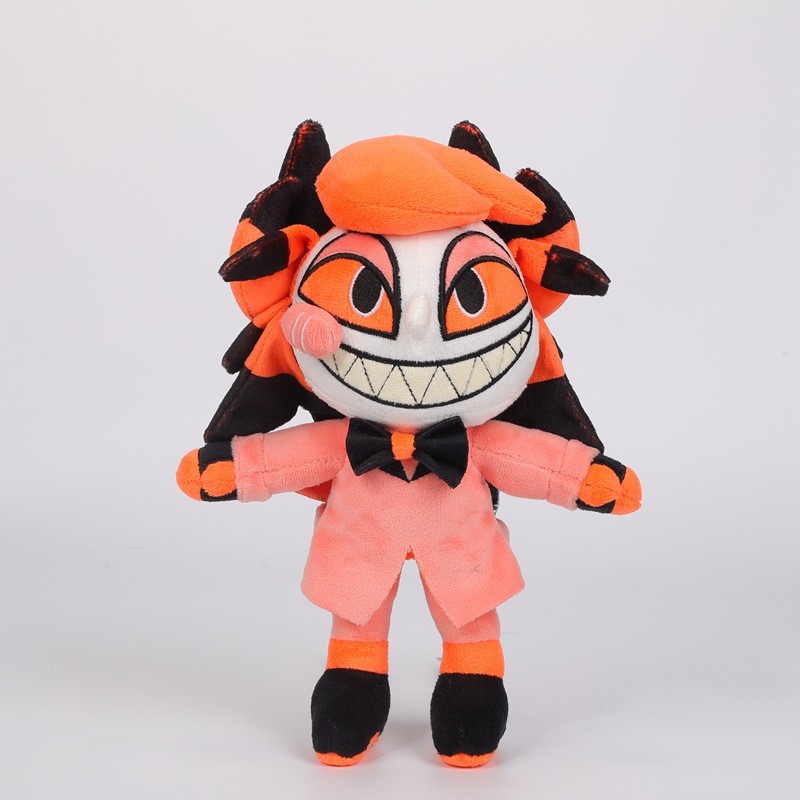 Nieuw Hazbin hotel Extremely Evil Boss perifere pop cadeau Hell Inn Clown knuffel