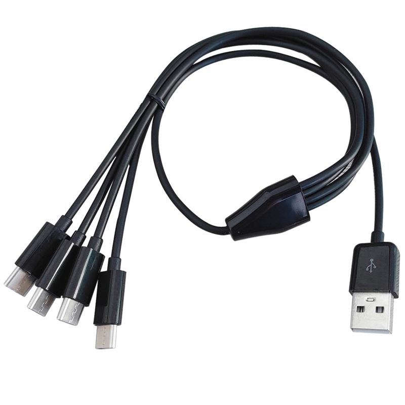 Multi Cable Universal 4 в 1 несколько портовых устройств USB C Зарядное шнур