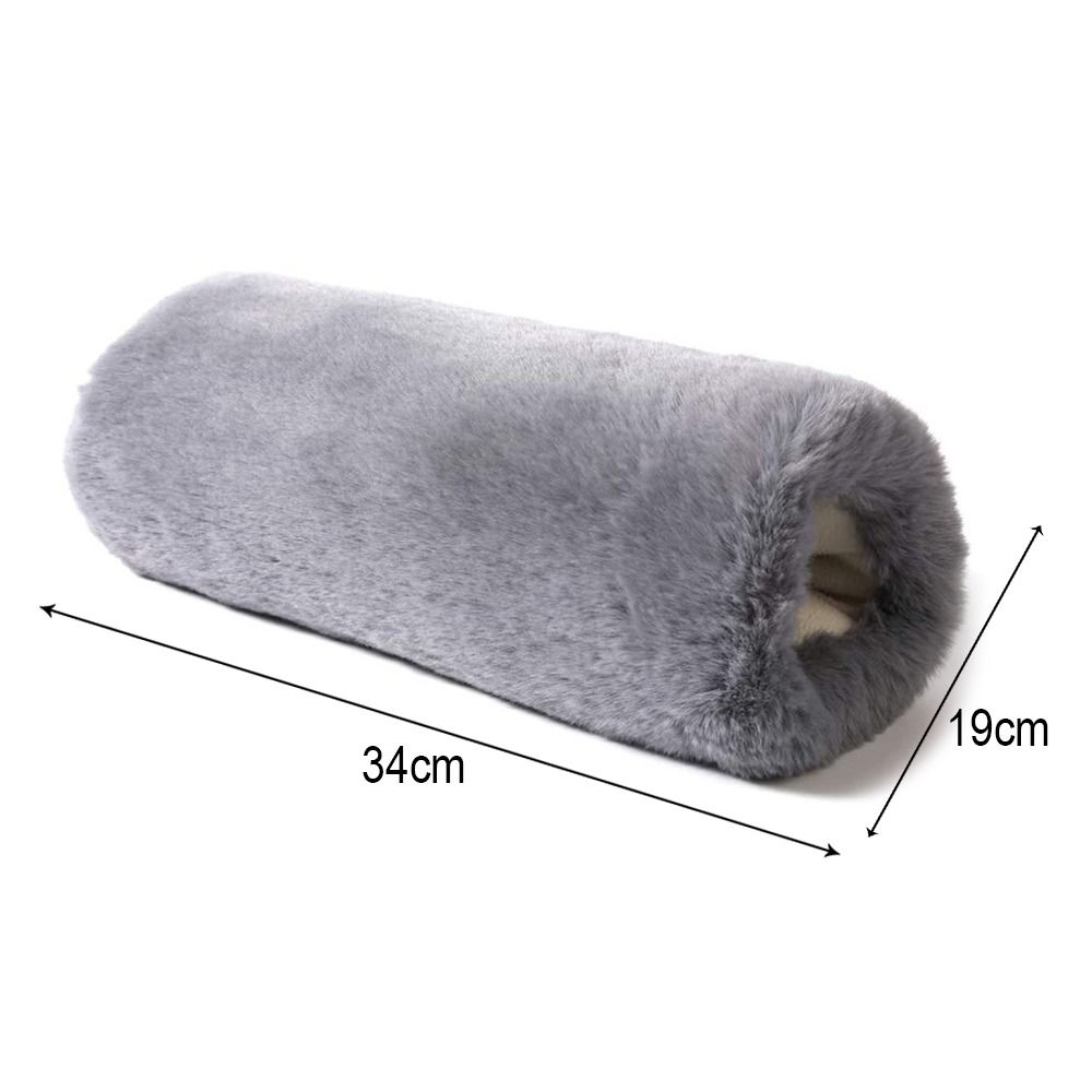 Faux luxueuze handwarmer wanten noodzakelijke bontmof Hand Warmer Women Men Handschoenen Warm Fleece Sleeve Winterhandschoenen