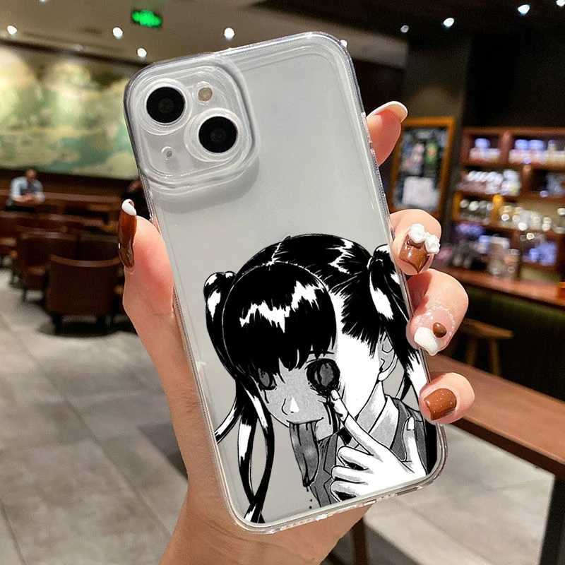 Handyhüllen Junji Ito Collection Tees Horror Cover für iPhone 11 12 13 14 15 Pro Max X XR XS 7 8 Plus Weiche Silikon-TPU-Hülle 2442