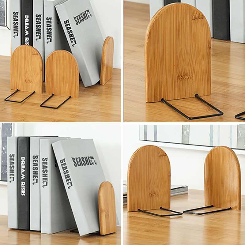 Bamboo Nature Book Holder Bookend
