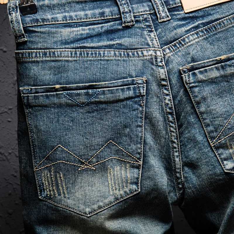 Heren shorts Classic Retro Distressed Mens Letter Gedrukte jeans korte benen knie lengte rechte fit vermoeidheid trend punk heren denim shortsl2405