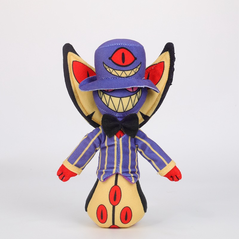 Nieuw Hazbin hotel Extremely Evil Boss perifere pop cadeau Hell Inn Clown knuffel