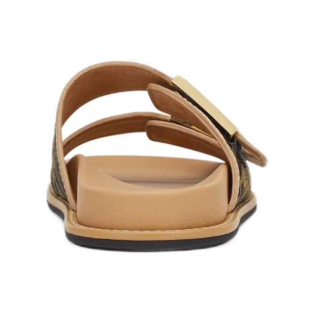 Summer Beach Soft Insole Casual Women Sandalen met doosontwerper Luxe Velcro Damesschoenen Kaki Lichtgewicht Handige niet -slipzolen Men Schoenen