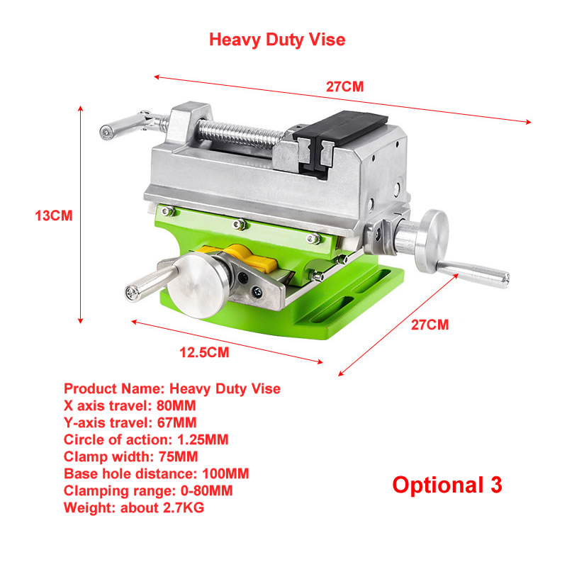 340W 480W 710W 1050W Electric Bench Drill Vise Fixture Drilling Machine Variable Speed Drilling Chuck 1-16mm DIY Wood Metal Tool