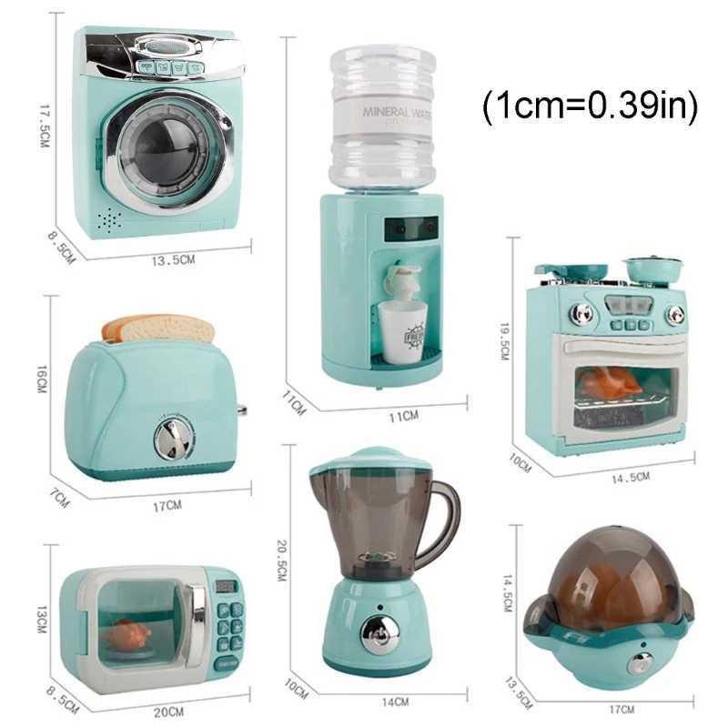 Cuisines jouent de la nourriture huyu enfants faisant semblant de cuisine cuisiner boire du lavage de lavage éducatif pour jouer house jouet filles best-cadeau kitchen appliance 2443