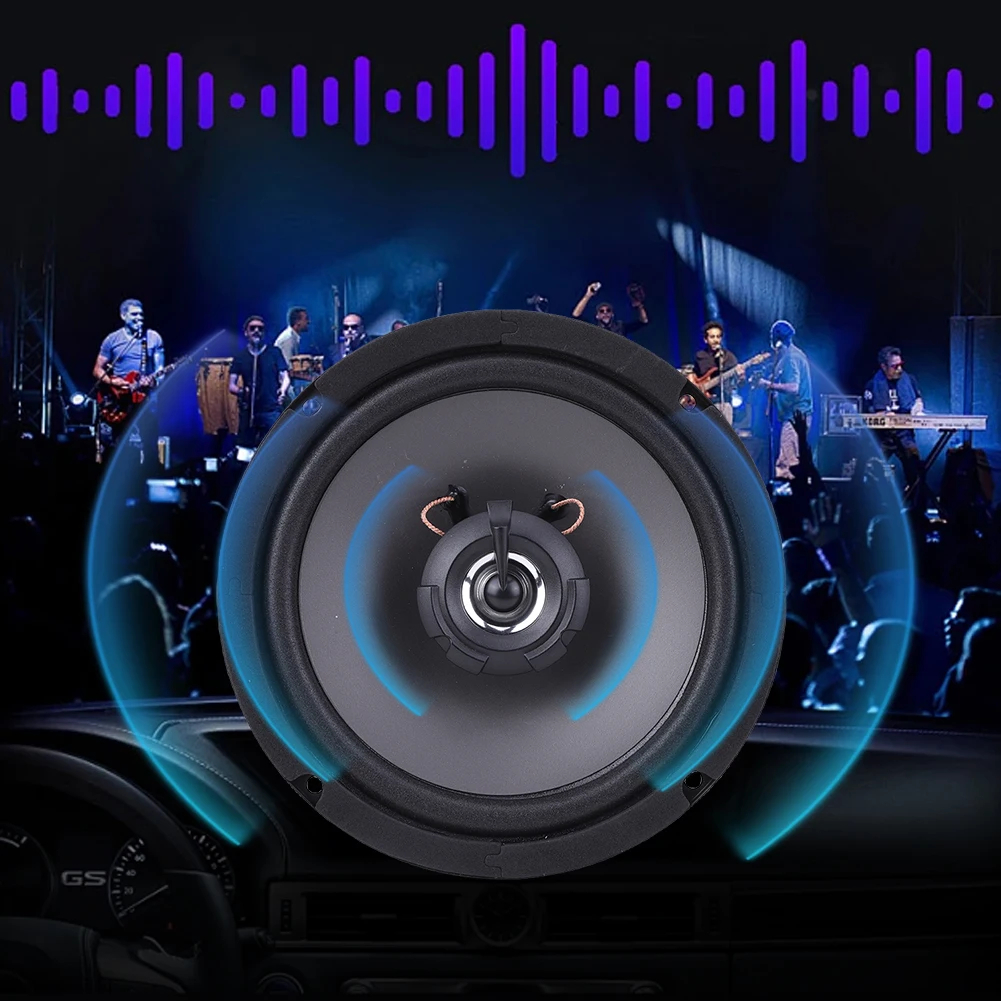 4/5/6 Inch Car Speakers 500W 2-Way Vehicle Door Auto Audio Music Stereo Subwoofer Full Range Frequency Automotive Stereo Speaker