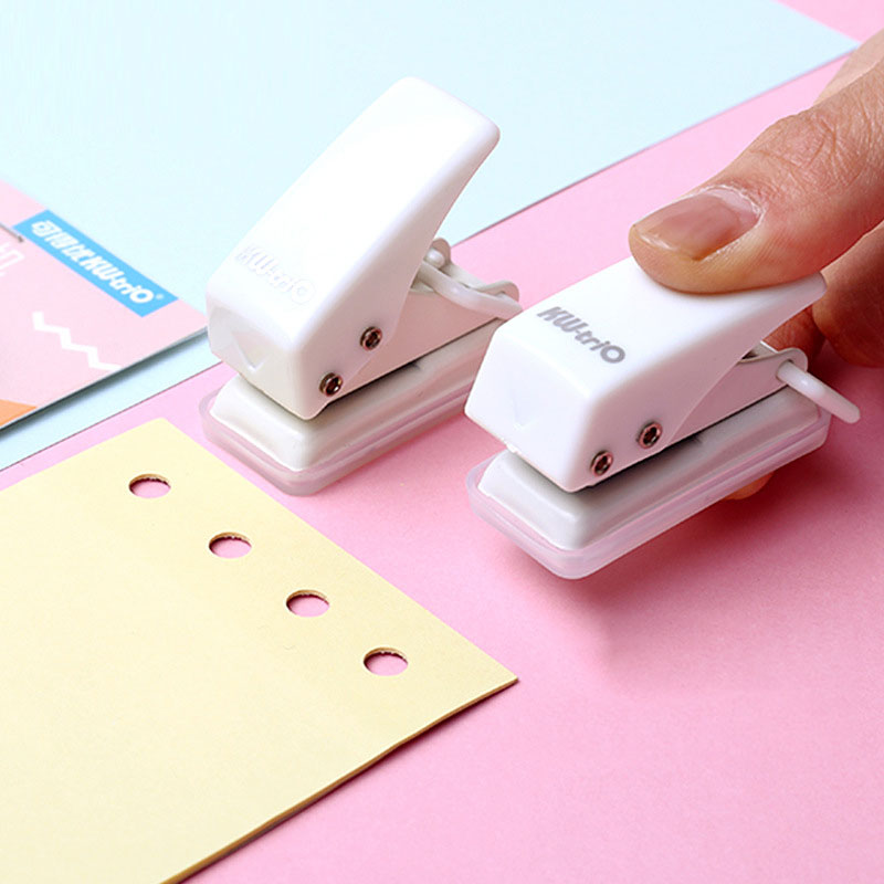 Punch a forma a foro mini carino planner anello di carta fai -da -te tagliatore di battute artigianato uffici di cartoleria