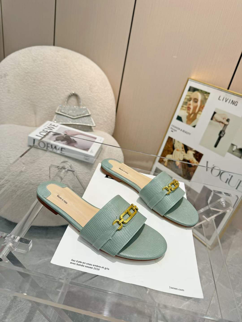 Fashion Women Summer Sandals Slifor Stampato CROC Slide Slide vintage Sliders Italia Classic in pelle Filla in metallo in metallo dedicata Designer Banchet Slipper Box Box Eu 35-42