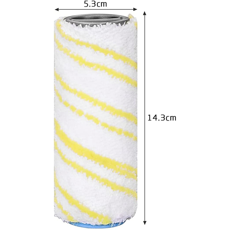 Pour Karcher FC3 FC5 FC7 Rouleaux en microfibre pour Karcher 2.055-006.0, pour nettoyer les planchers durs accessoires Karcher