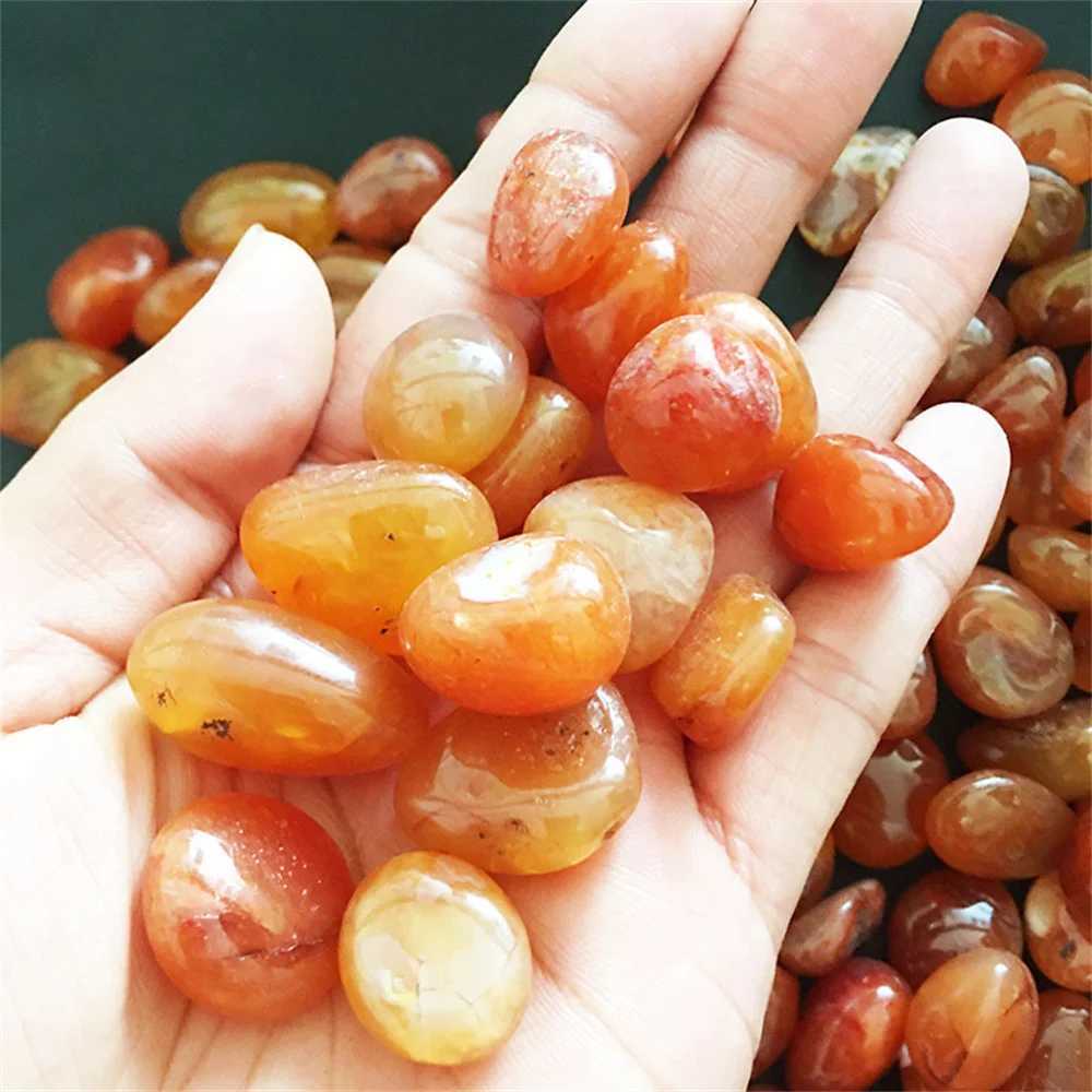 Massage Stones Rocks Natural Irregular Carnelian Rough Red Agate Raw Crushed Stone Healing Crystals Quartz Mineral Mozambique Craft Decor Accessories 240403