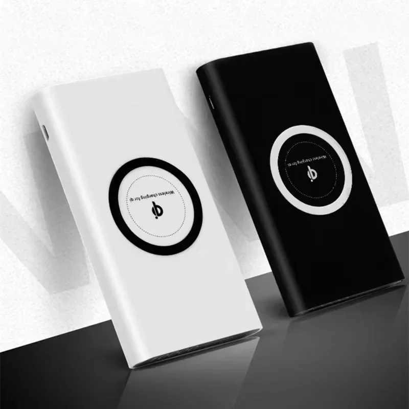 Cell Phone Power Portable wireless fast charging power bank 200000mAh LED display HTC power bankiPhone external battery pack 2443