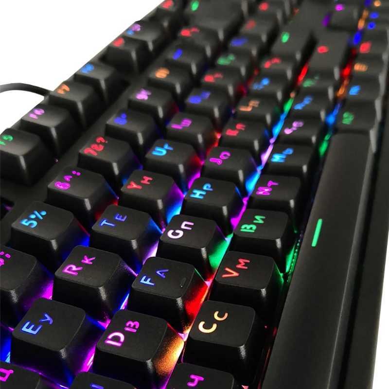 Tastaturen 104 ABS Transparent Keyboard Deckt die mechanische Tastatur abdeckt