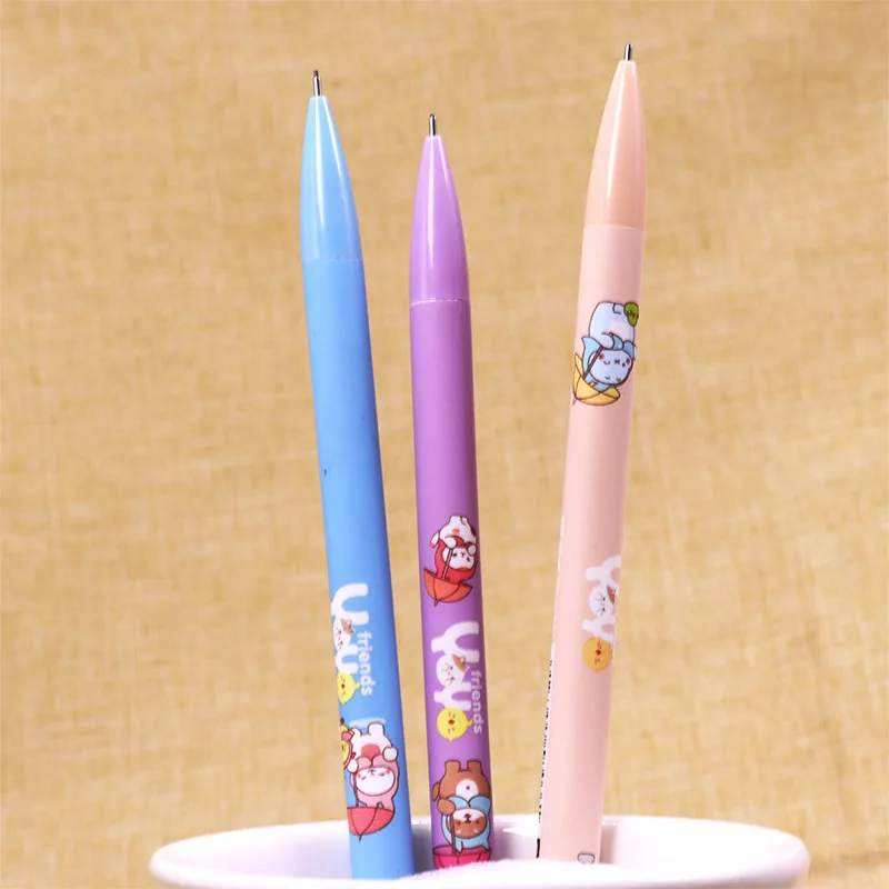 Crayons / dessin animé animal mécanical crayon mignon étudiant automatique stylo pour gamin école de bureau cadeaux promotionnels