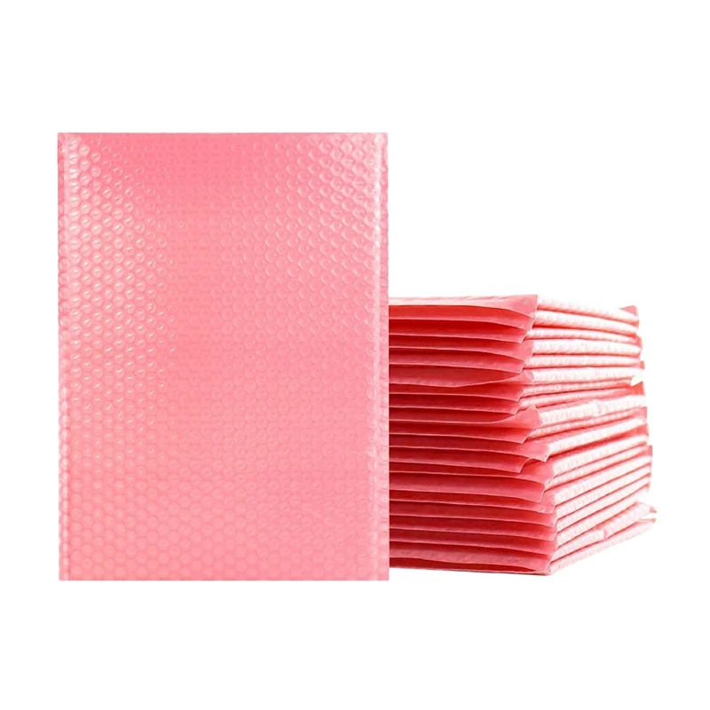 Tassen 's 15x20+4 cm roze bubbelmailing Zelfvolle gelegde envelop transporttas Geschikt voor kantoren Huizen en winkels