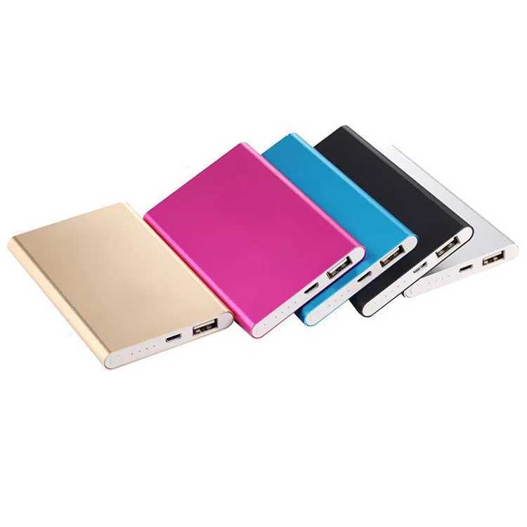 Mobiltelefon Power Banks 12000mAh Mini Power Bank Ultra Slim Extern Battery PowerBank Portable Phone Charger för smart mobiltelefon Poverbank 2443