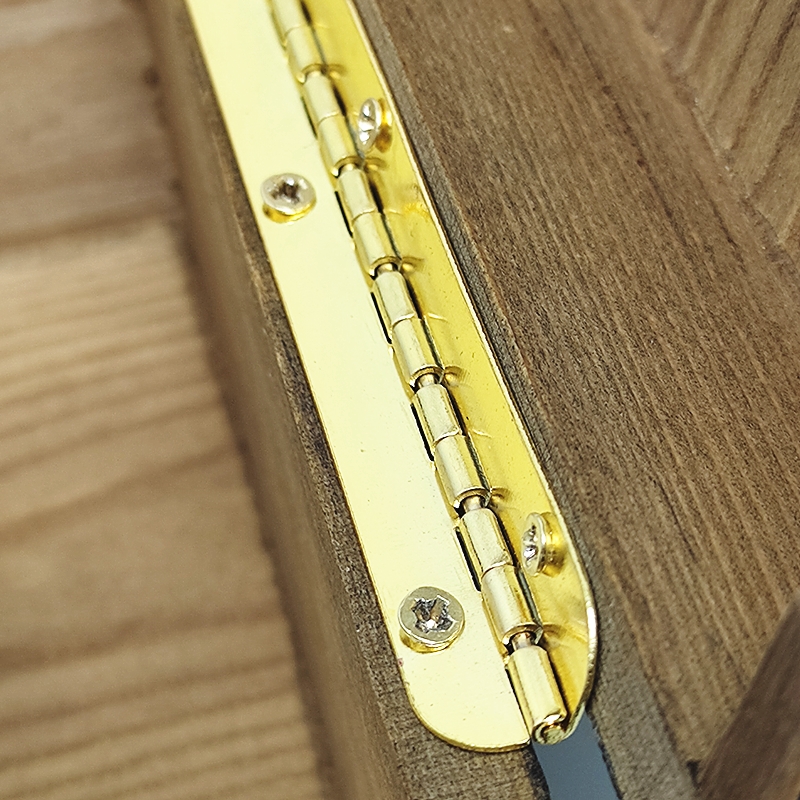 /Partię do biżuterii Podarunek na klatkę piersiową drewniane drzwi szafki ze śrubami długość 65/100/150 mm Złote meble złącza meblowe
