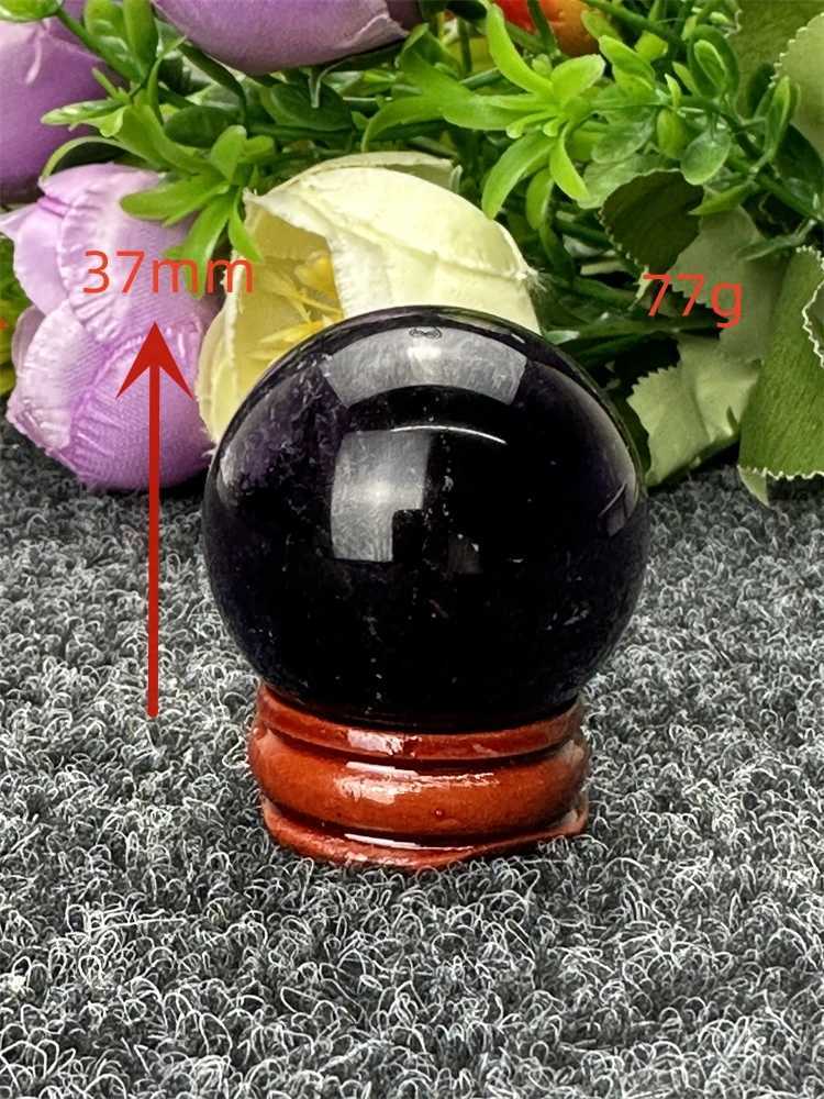 Massage Stones Rocks Natural Crystal Fantasy Amethyst Ball Polishing Ball Massage Ball Reiki Healing Stone Home Decoração Oração Altar Witchcraft EV 240403