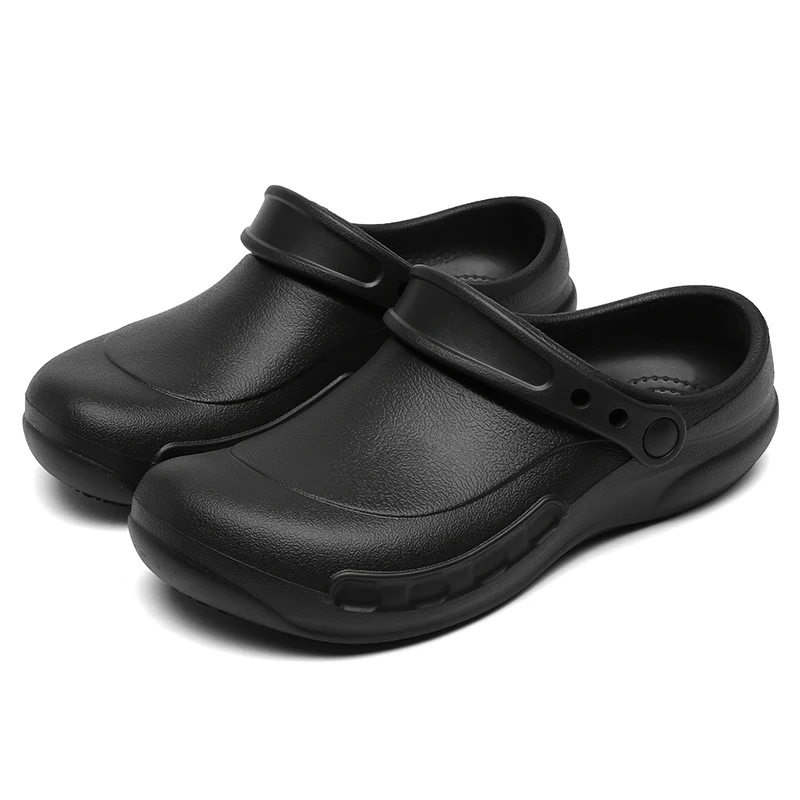 Sandals Safety Shoes Nonslip Oilresistant Men Shoes Wet Places Hospital Working Shoes Kitchen Bathrooms Shoes Size 3848