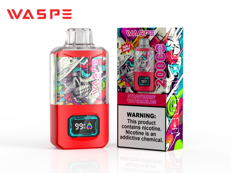 Wespe 20000 Puffs Bildschirmanzeige Puff 20k Puffs Vapes Einwegpuff 20k 15k 12k 9k 15000 12000 10000 Vaper Geek Vape Bar