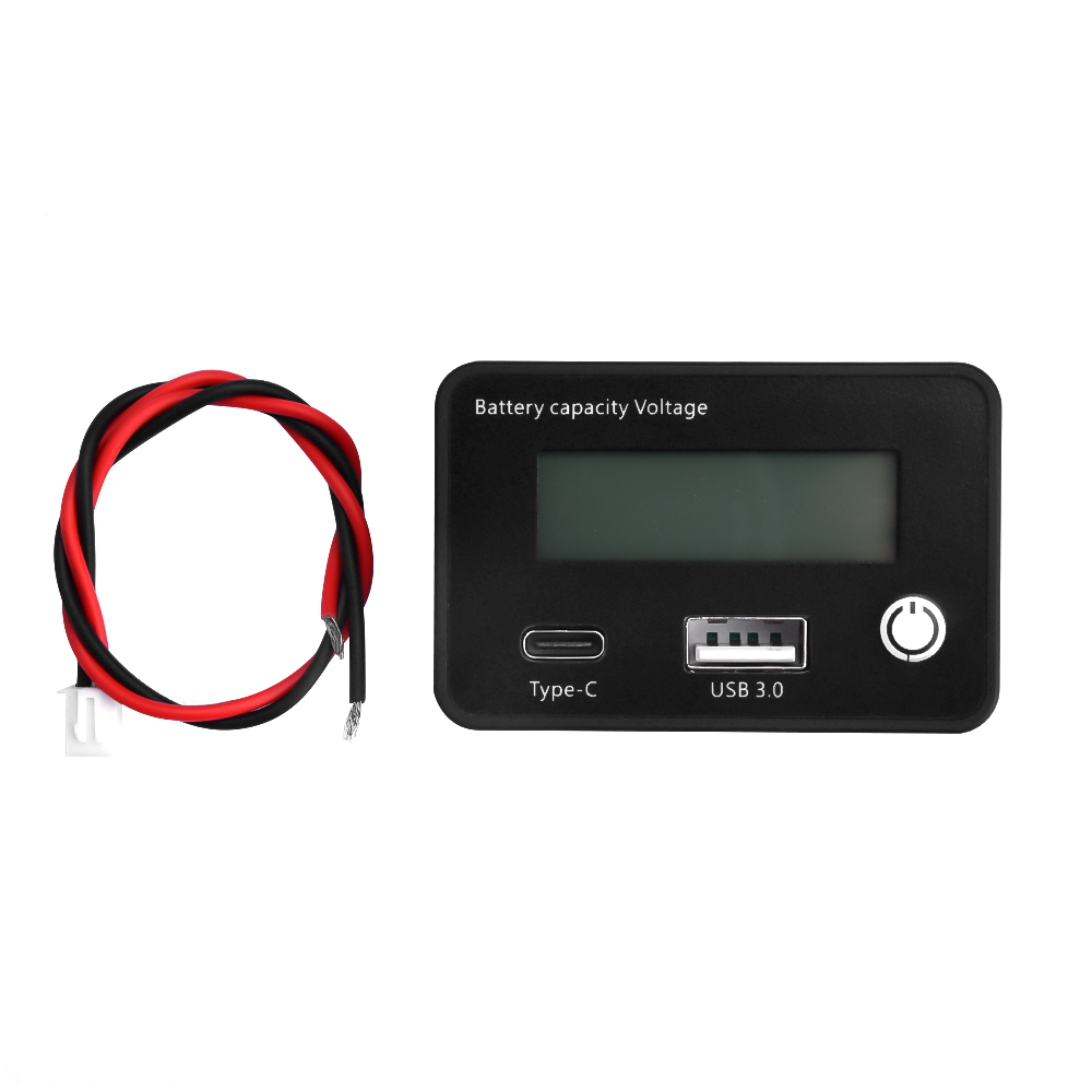 DC 8-30V loodzuur lithium batterijcapaciteit indicator auto motorfiets digitale voltmeter spanning tester meter gereedschap