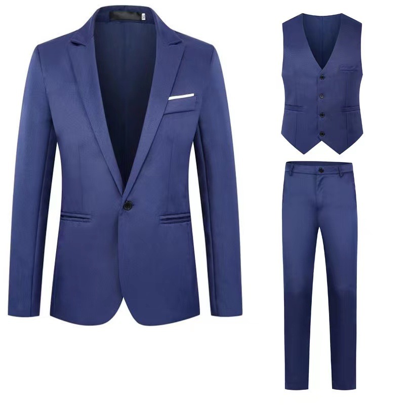 Suits para hombres diseñador Blazers Men's Blazers Pantalones Vests de boda informal Fiesta de la noche Anfitrión de la solapa de la solapa de la solapa Blazer Blazer Conjuntos de 3 piezas Trajes de vestimenta de negocios formal M-5XL