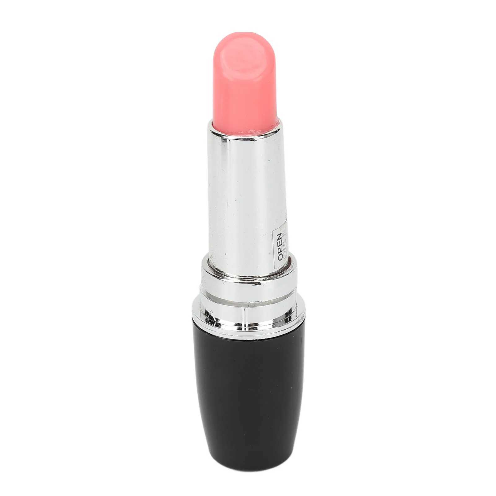 Massage Stones Rocks Lipstick Shape Massager Massage Tool Portable Black Lipstick Shape Vibration Face Massage Wand for Facial Eye Relief Pain Tools 240403