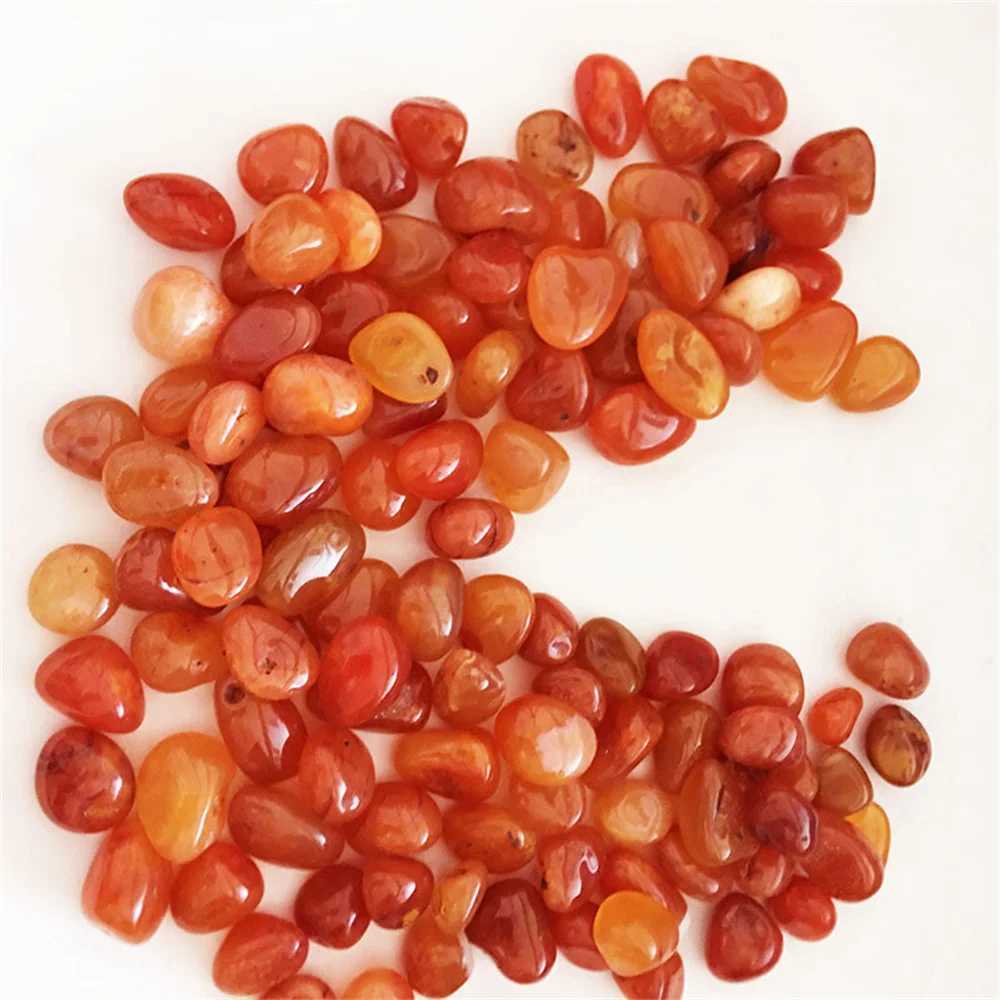 Massage Stones Rocks Natural Irregular Carnelian Rough Red Agate Raw Crushed Stone Healing Crystals Quartz Mineral Mozambique Craft Decor Accessories 240403