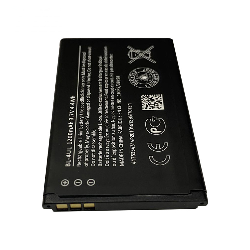 Batterie de 1200mAh BL 4UL BL-4UL pour Nokia Lumia 225 330 RM-1172 RM-1011 RM-1126 Batterie BL4UL