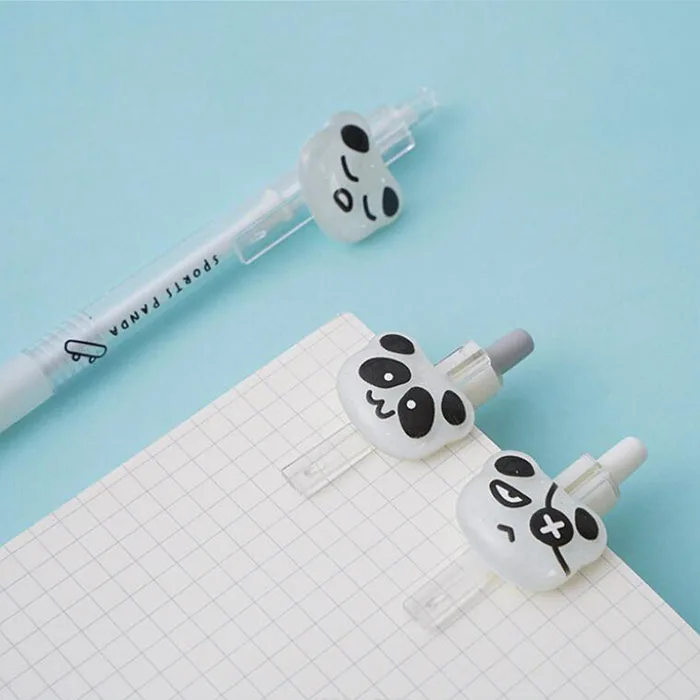 Potloden 's/veel creatieve panda press mechanisch potlood schattig 0,5 mm tekenen schrijven automatische pen schoolkantoor benodigdheden