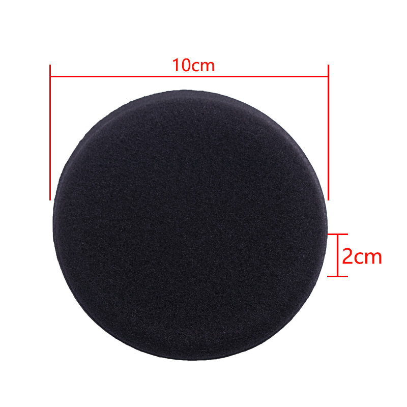Car Round Waxing Polish Sponges High Density Foam Applicator Pads Curing and Polishing Sponges Auto Cleaning Accessories