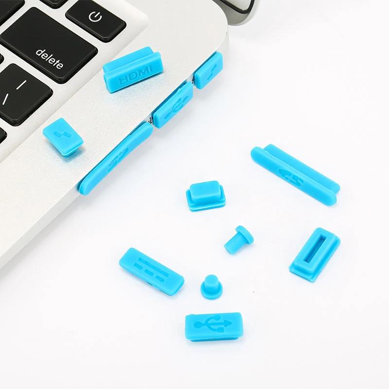 Silicone Anti-Dust-pluggen Notebook Computer Poort Dust Plugs Laptop Poort Dust Covers Stoppers HDMI RJ45 USB Port Interface Cover