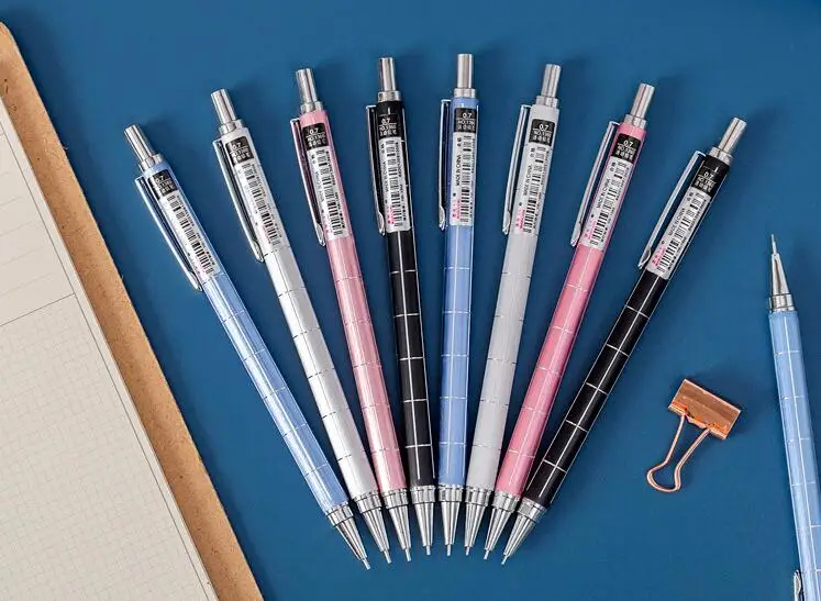 Pencils Creative Metal Mechanical Pencil Cute 0.5/0.7mm Automatic Pencils Office School Writing Supplies Stationery Gift