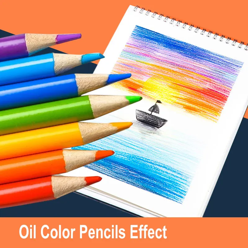 Pencils Set 2B Wooden Colored Pencils Drawing Sketch Art Paint Watercolor Oil Pencil Comic Graffiti Tool