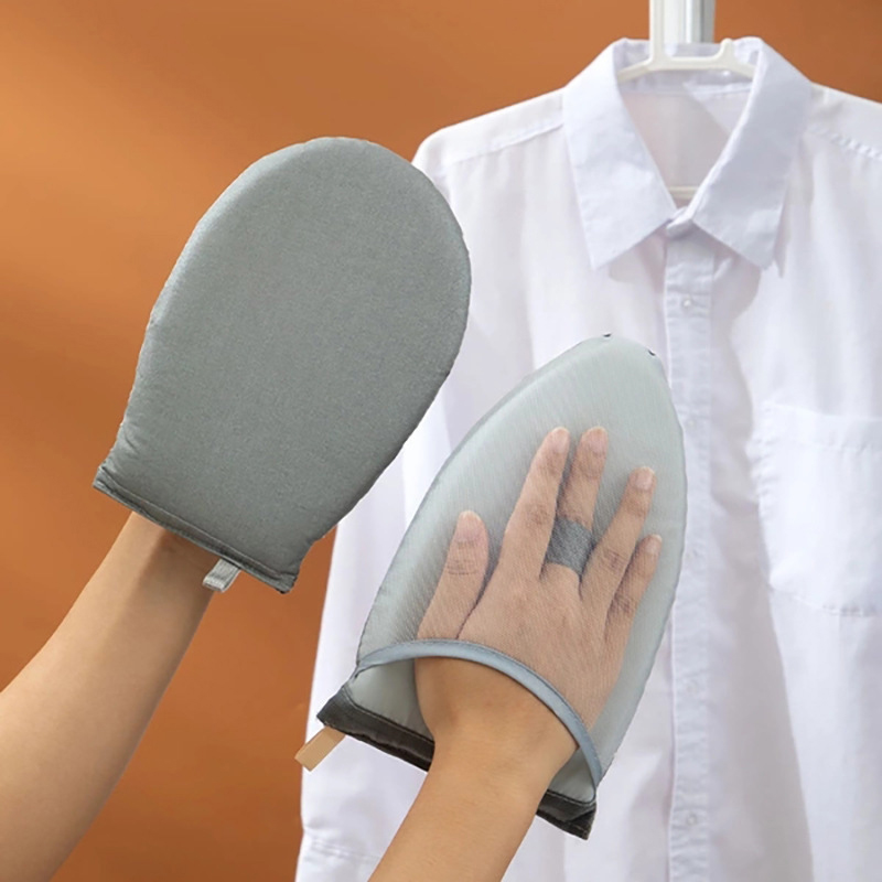 Plagg ångare strykväsen anti ångmitt med finger slinga värmebeständiga handskar för kläder ångare skyddande handhållare