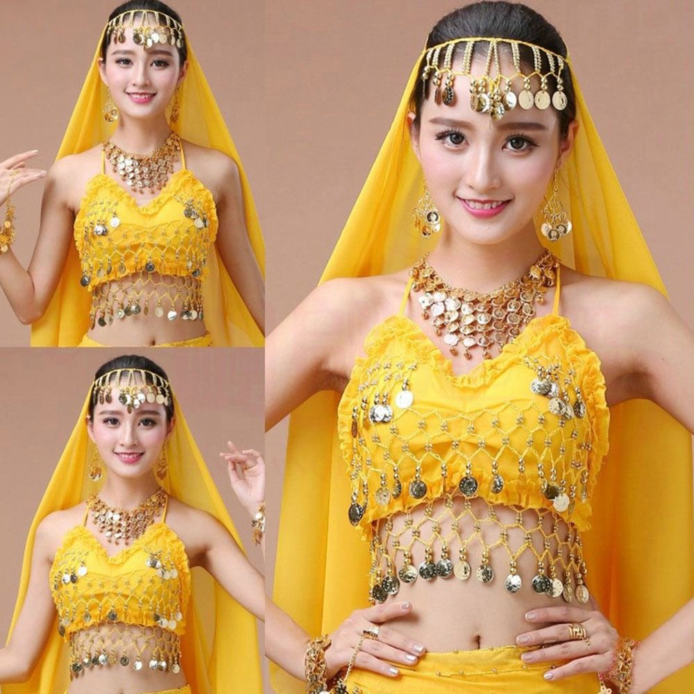 Pour la Thaïlande / Inde / Dance arabe Usure de la boîte de nuit Tassel Halter Bra Belly Dance Bra Show Costumes Performance Top