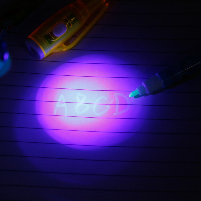 Invisible Ink Pen Spy Pen met lichte magische marker Kidpen voor geheime boodschap grappige marker pen schoolbenodigdheden voor kinderen geschenken