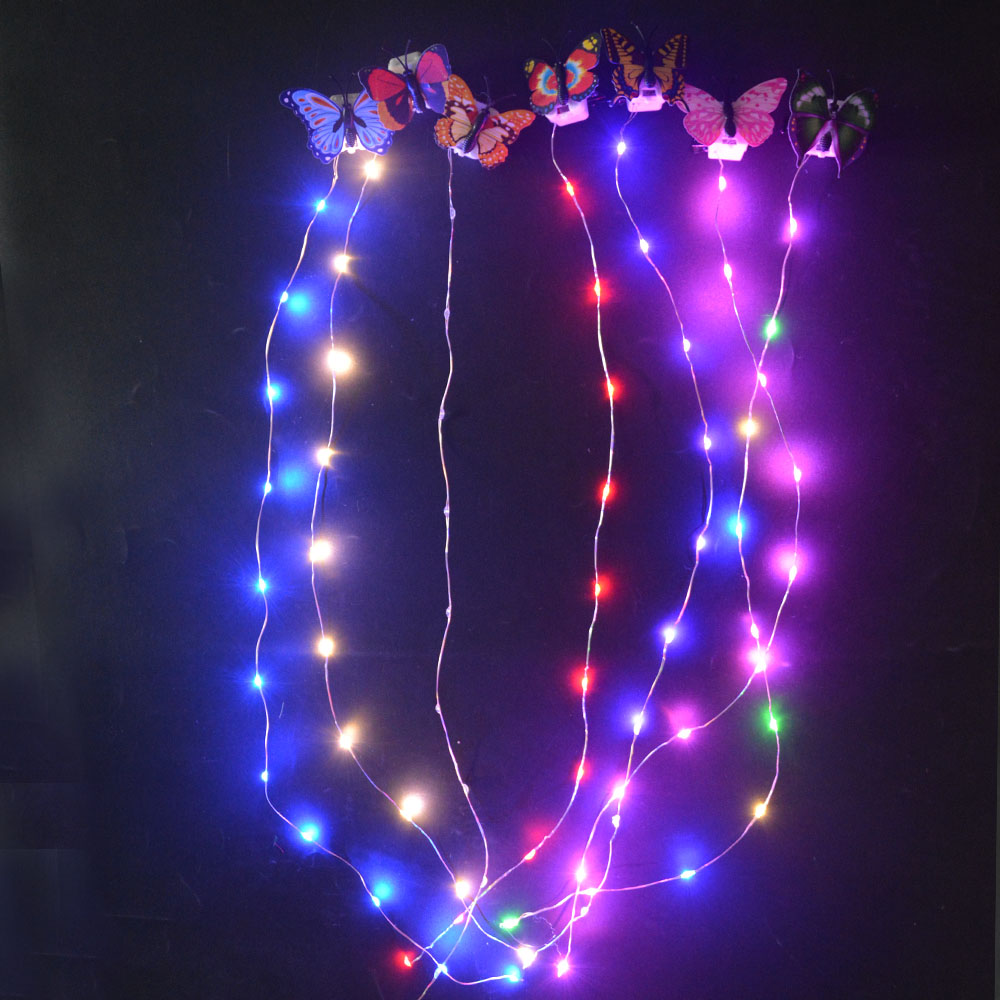 LED Light Toy Party Party Gefällt mir Glüharmband LED Hair Styling Werkzeuge Fingerlicht Katze Stirnband Geburtstag Hochzeit Weihnachten Navidad