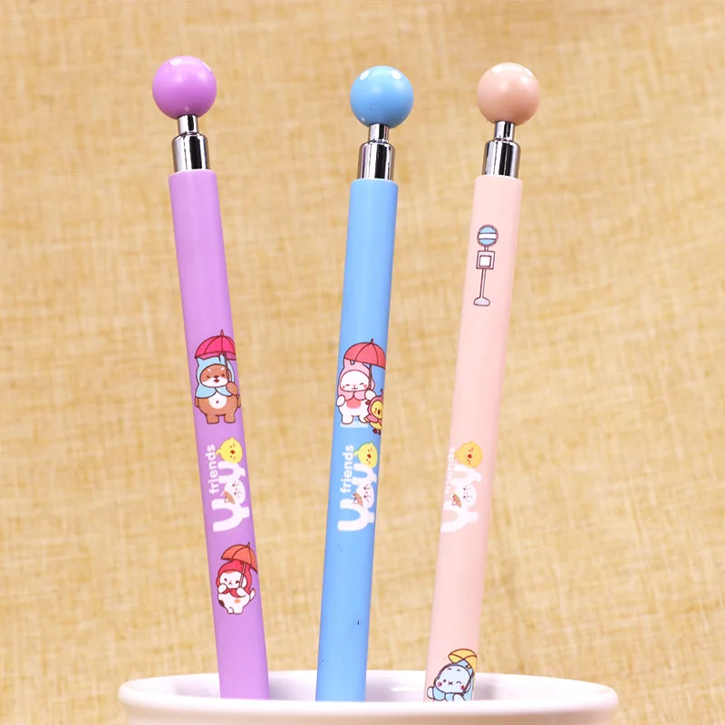 Pencils Cartoon Animal Mechanical Pencil Cute Student Automatic Pen For Kid School Office Supply Promotional gifts