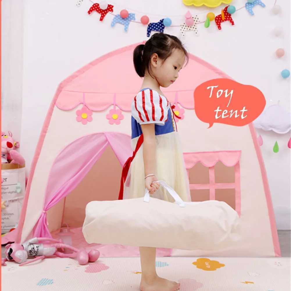 Kitchens Play Food Kids Tent Pink Blue Kids Play House Children Indoor Outdoor Toy House Portable Baby Play House Children Tent Teepee Tent Enfant 2443