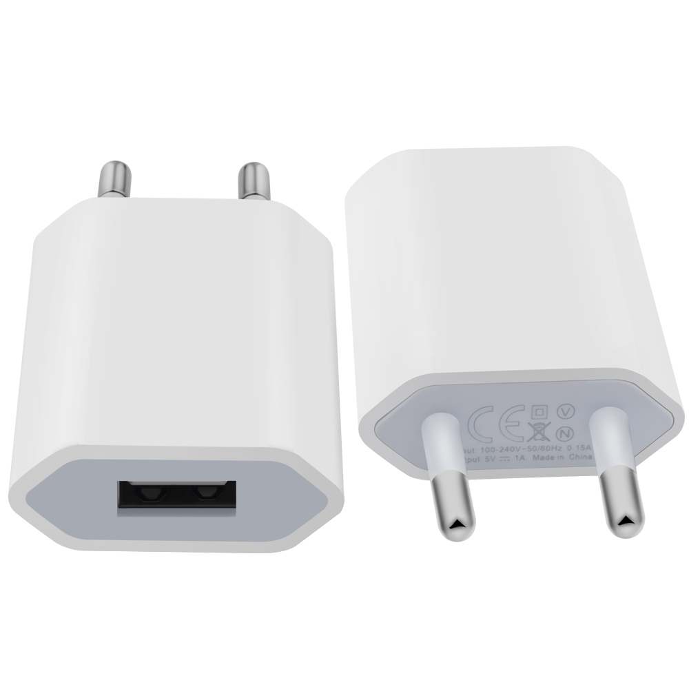 5V 1A USB Travel Wall Charger Adapter Charging For Apple iPhone XS Max XS XR X SE 2020 8 7 6 6S 5S 5 SE 4 4S EU Phone Plug